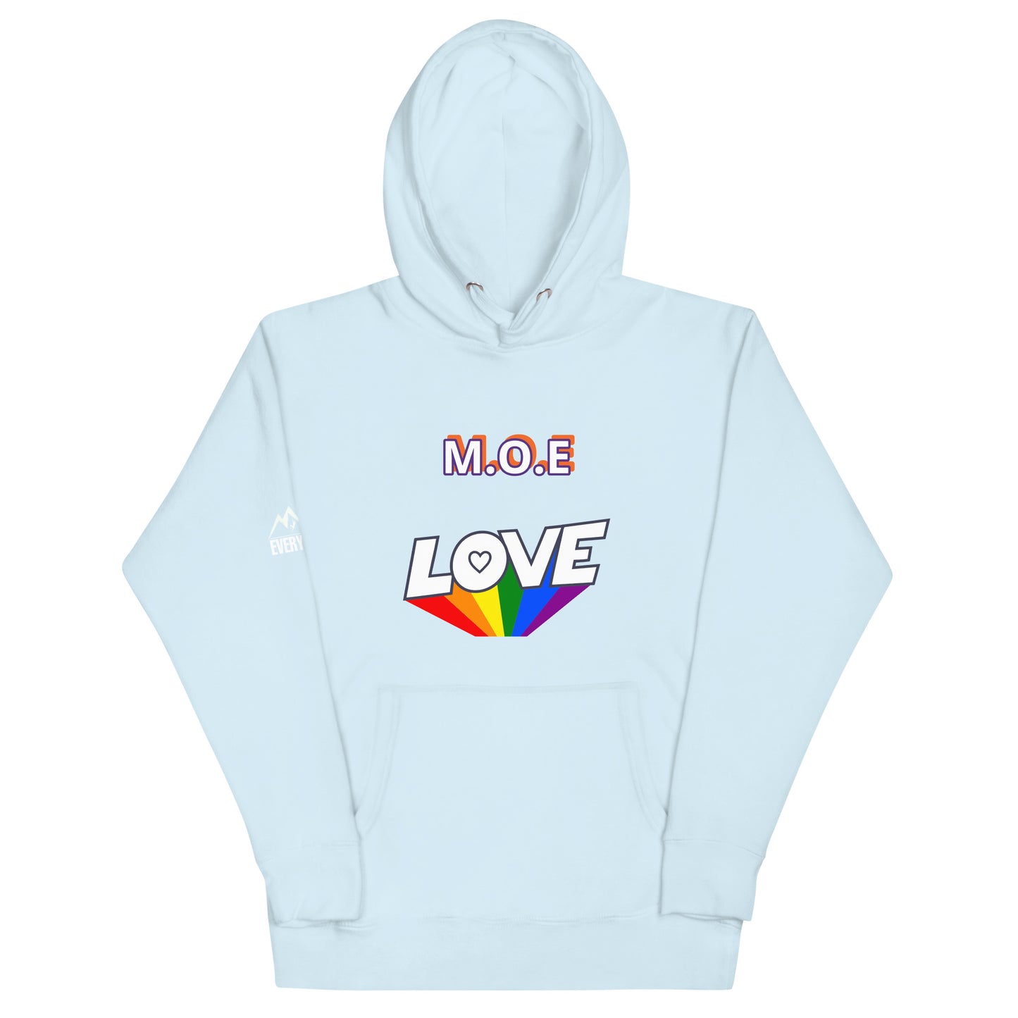 Motivation Over Everything "Love" Unisex Hoodie