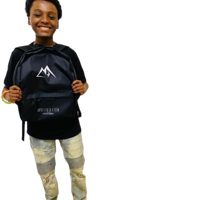 Motivation Over Everything Backpack