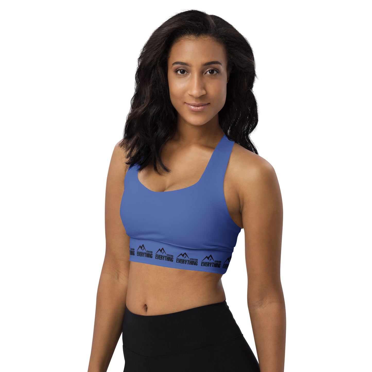 Motivation Over Everything sports bra