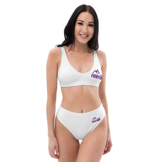Motivation Over Everything high-waisted bikini