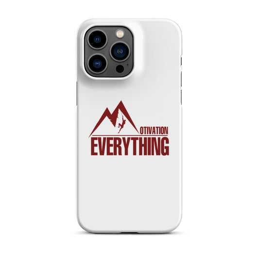 Motivation Over Everything Snap case for iPhone®