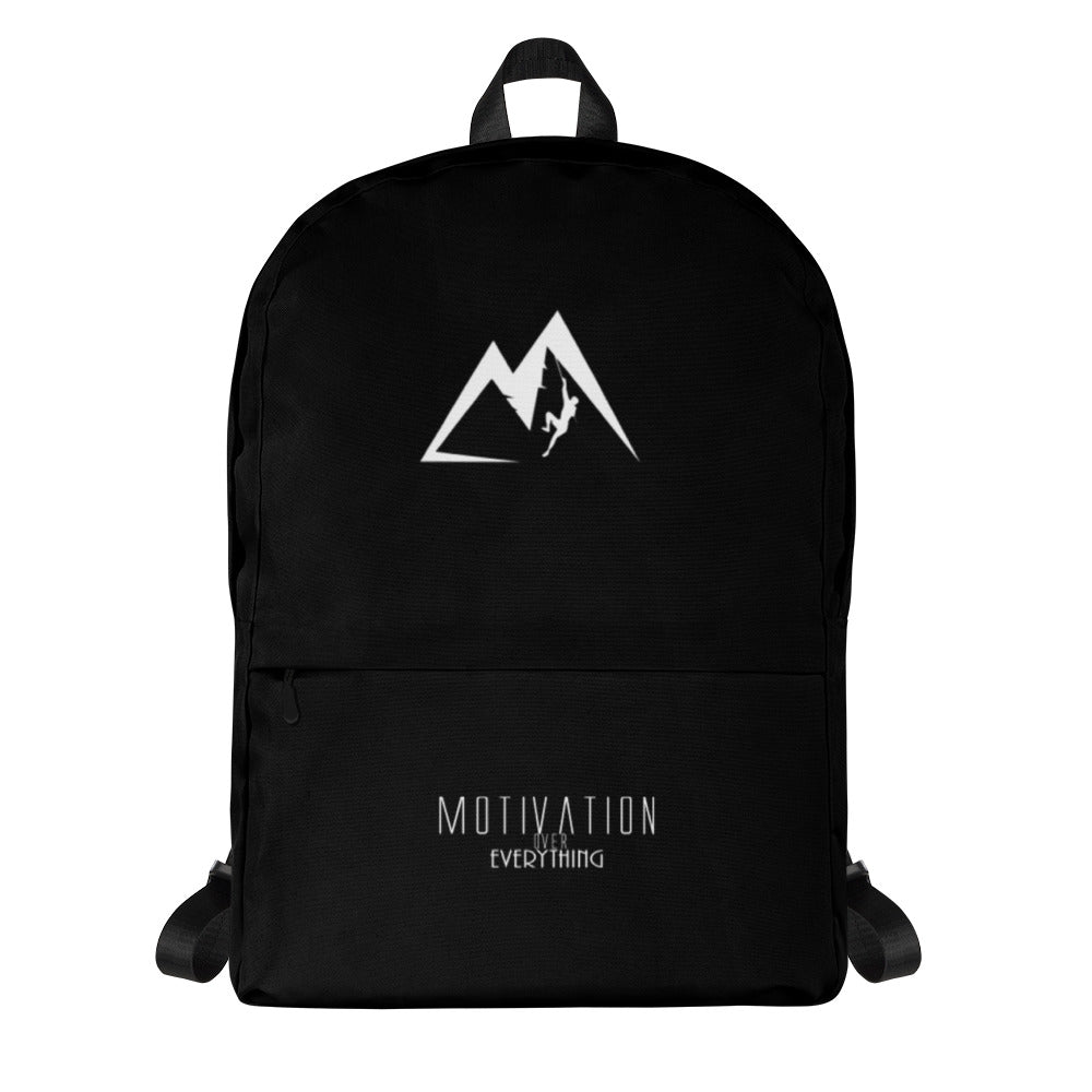 Motivation Over Everything Backpack