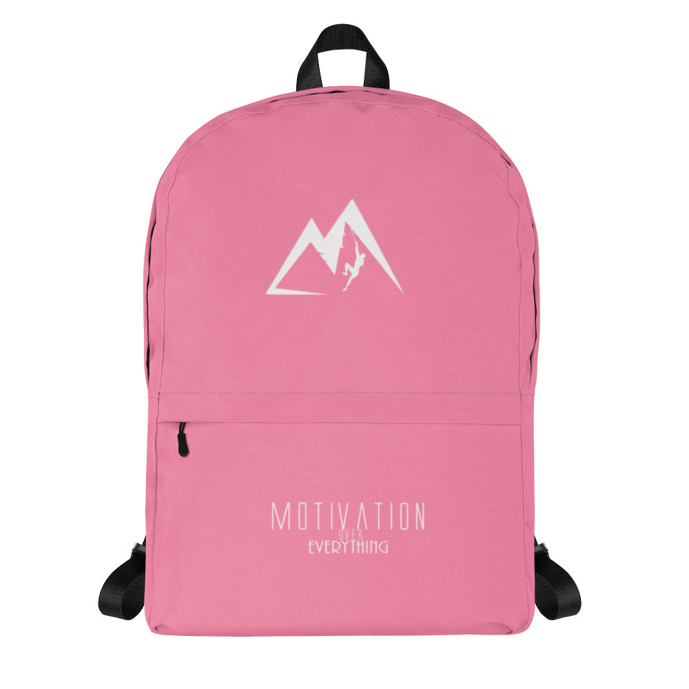 Motivation Over Everything Backpack