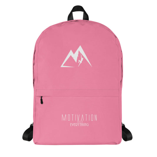 Motivation Over Everything Backpack