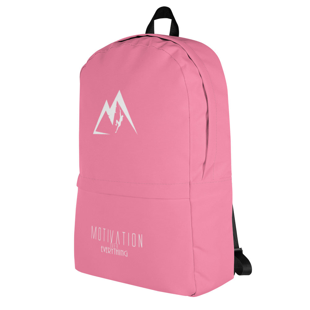 Motivation Over Everything Backpack