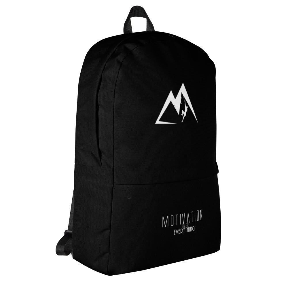 Motivation Over Everything Backpack