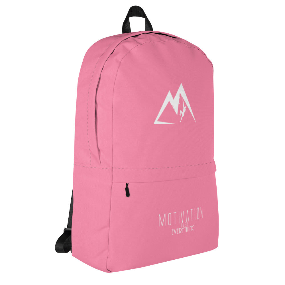 Motivation Over Everything Backpack