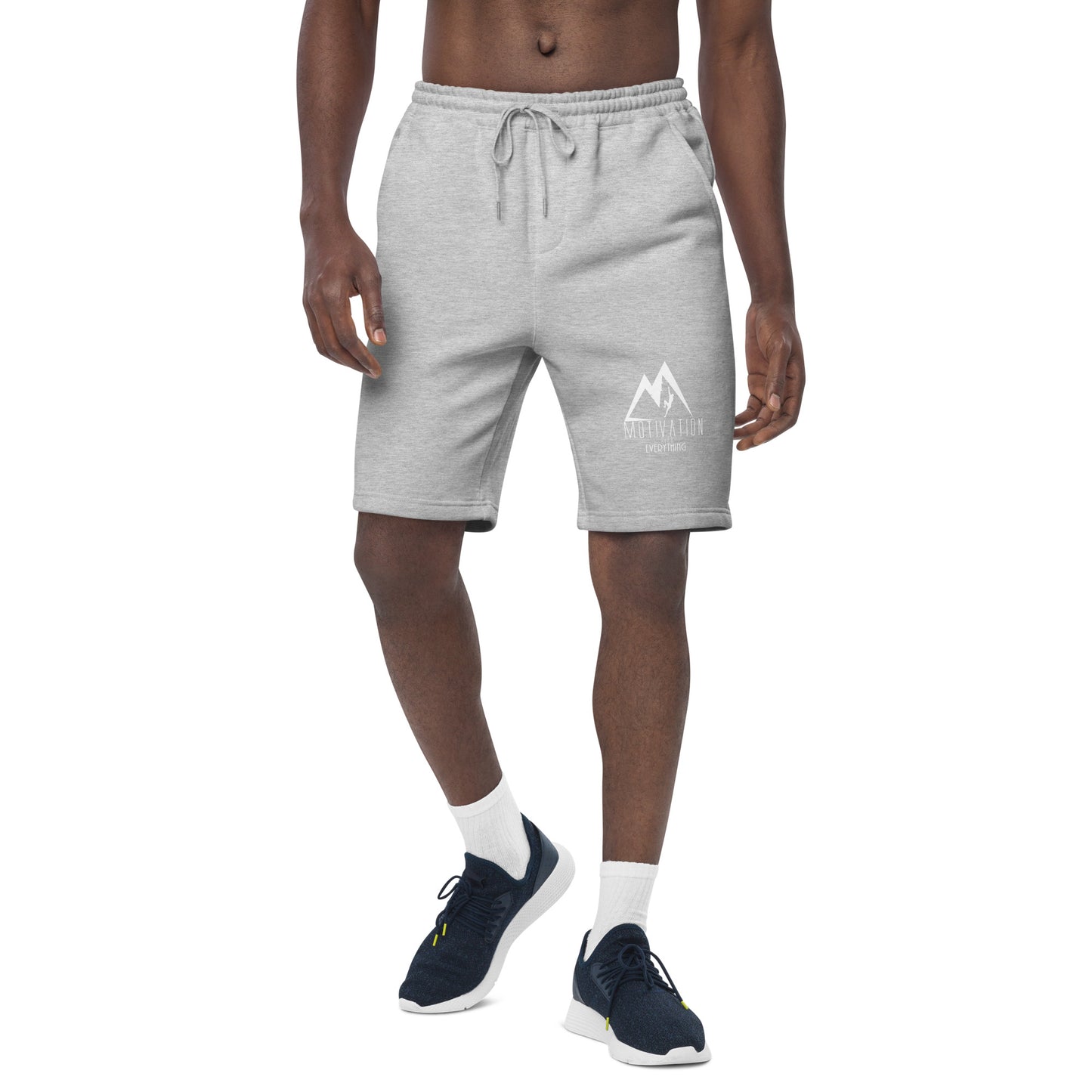 Motivation Over Everything Men's fleece shorts